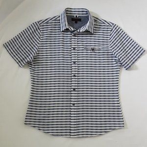 Smash Gray/White Striped Men's Shirt..Size Small..Excellent Condition